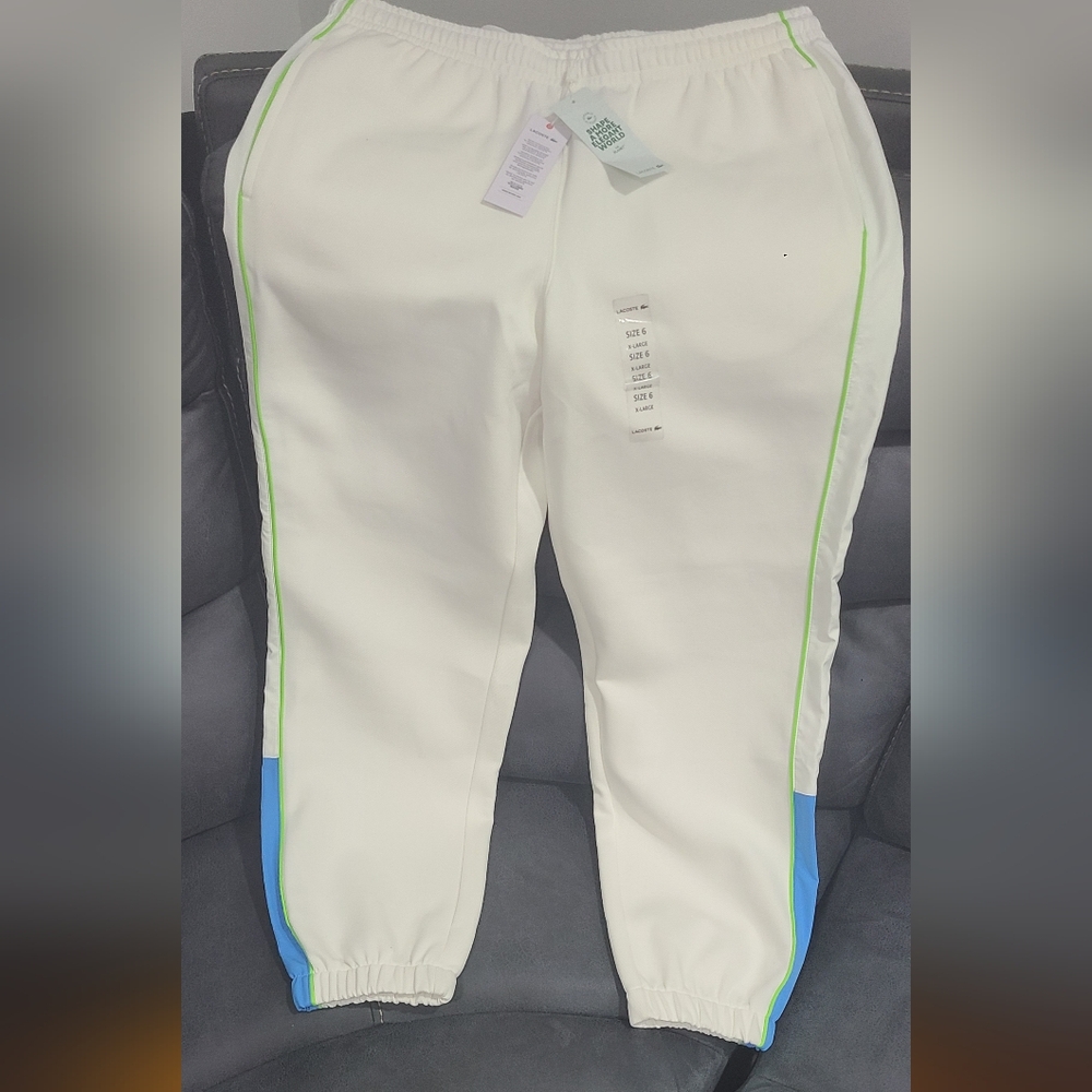 Men's Lacoste Regular Fit Piqué Sweatpants